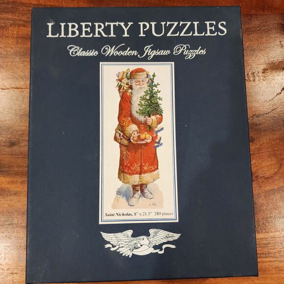 Liberty Puzzle Wooden Jigsaw Christmas Victorian Saint Nicholas 289pc Whimsy - Picture 6 of 10